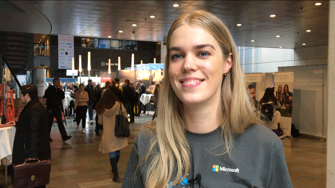 Ida Buhl-Andersen, Partner Development Manager, at Microsoft, is looking for passion and motivation. Foto: Mette Koors