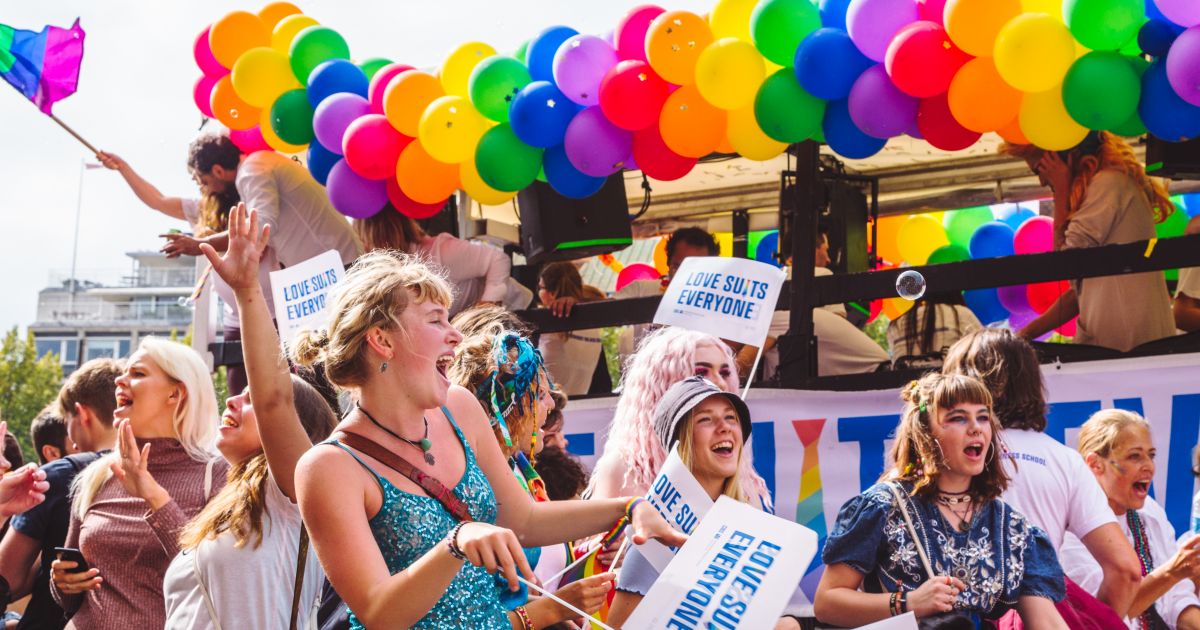 Fabulous gallery CBS joined Copenhagen Pride Parade for the third time