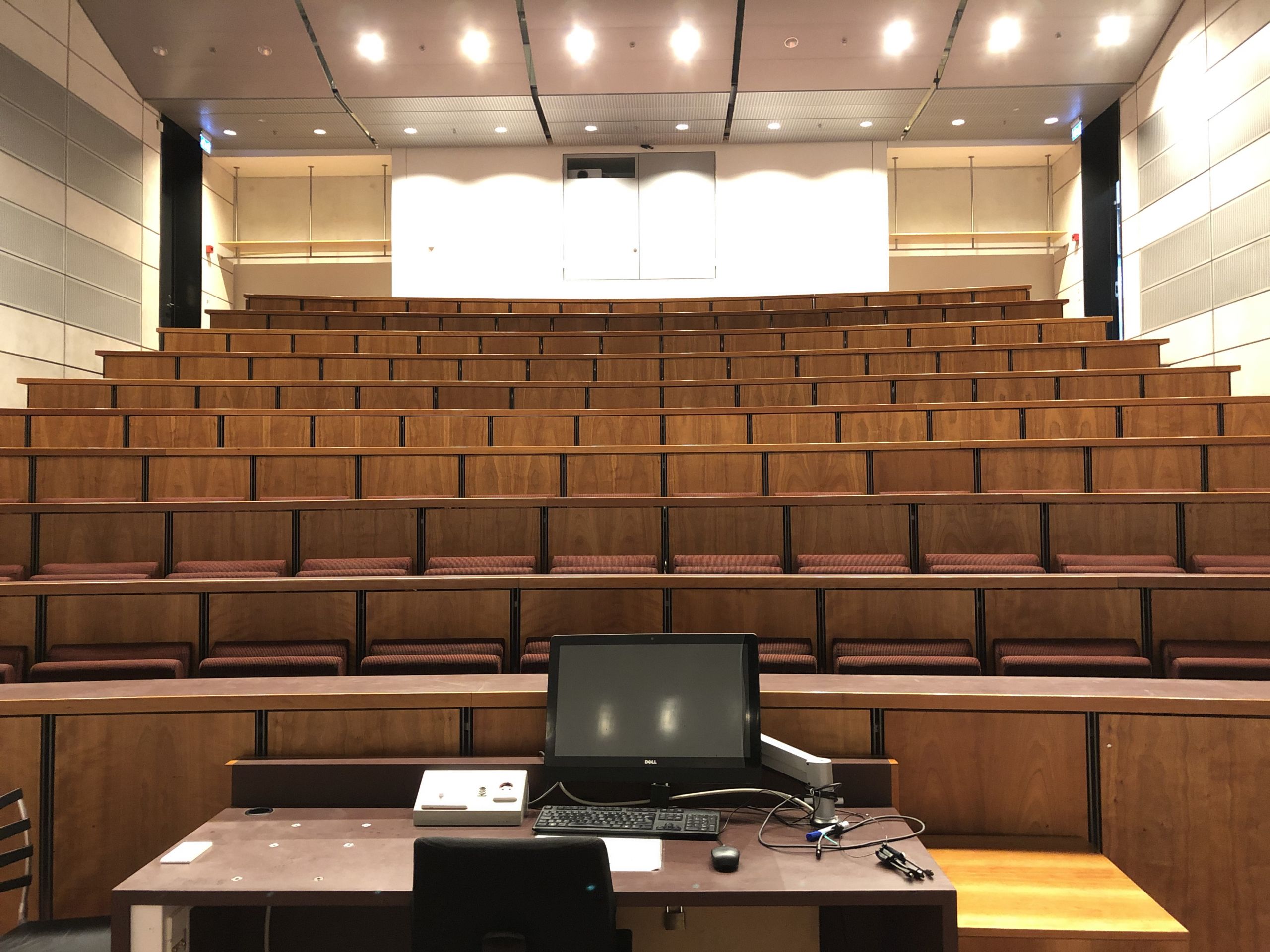 Empty auditorium