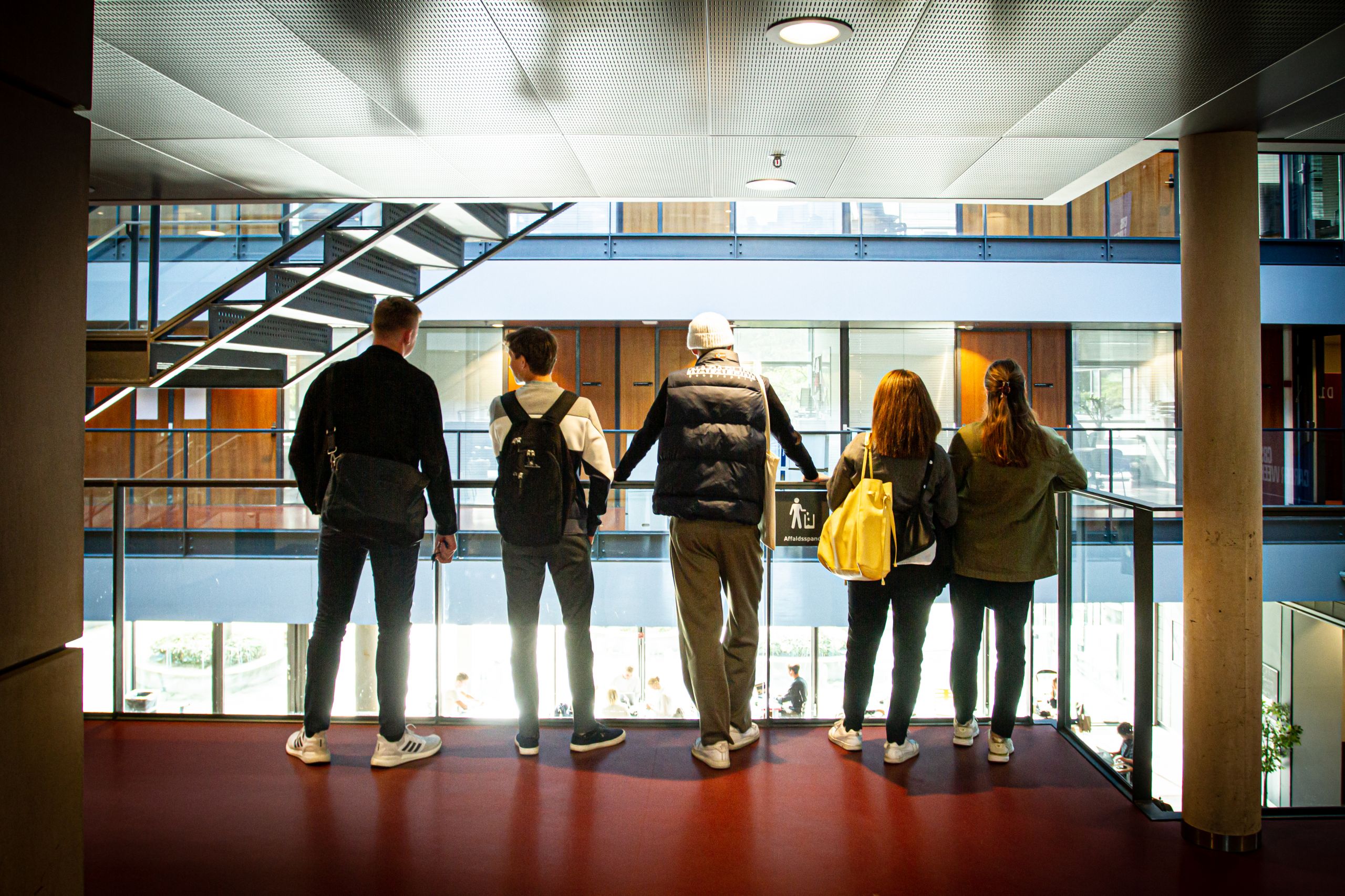 five students from behind on CBS