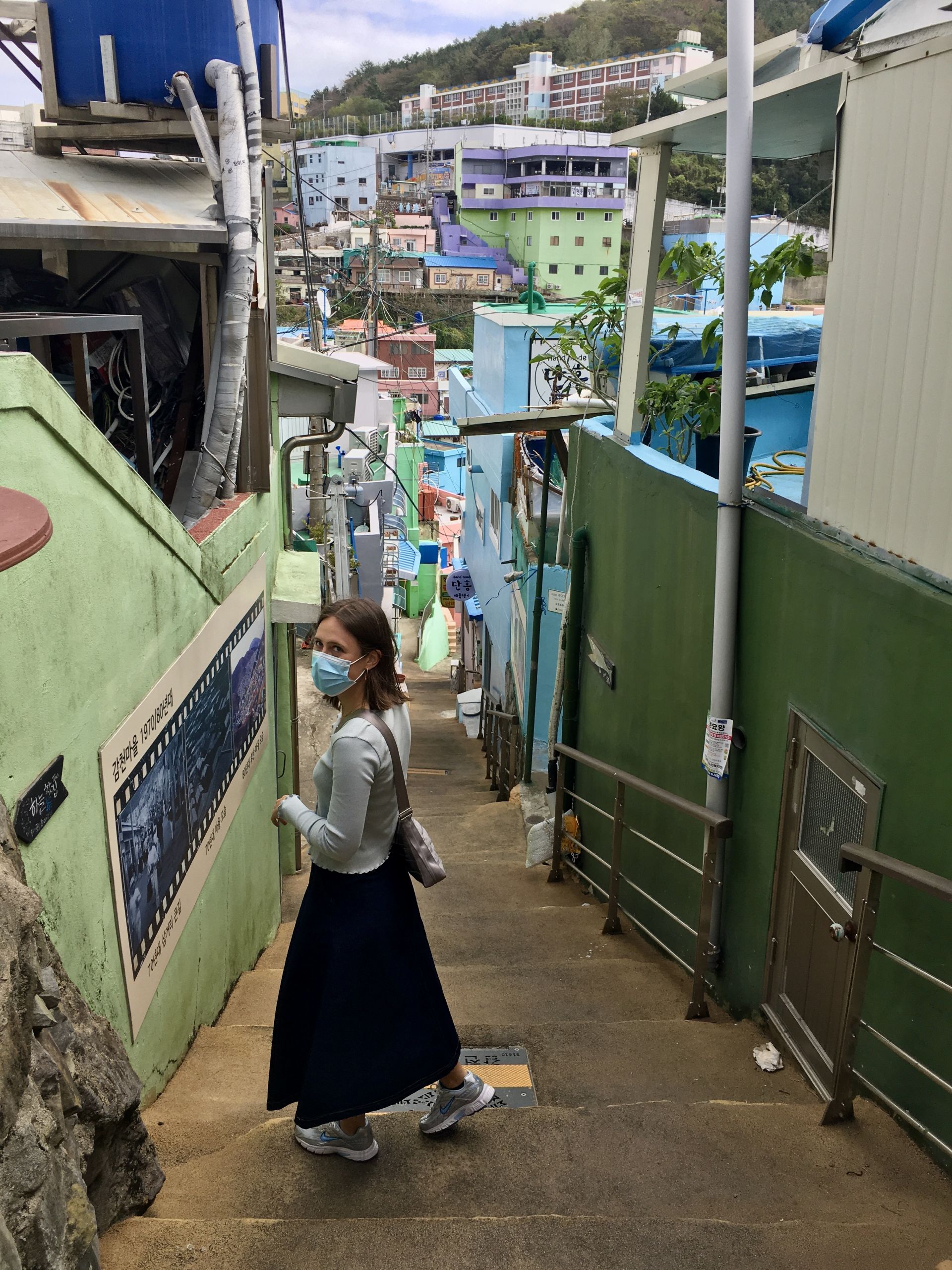 young woman in South Korea