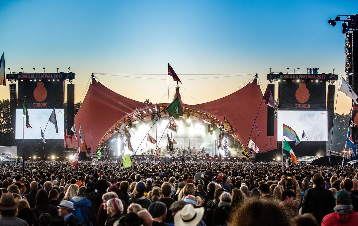 Orange stage, Roskilde festival