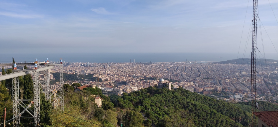 view over Barcelona