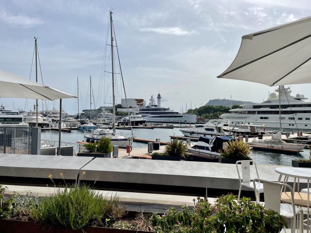 Harbour in Barcelona