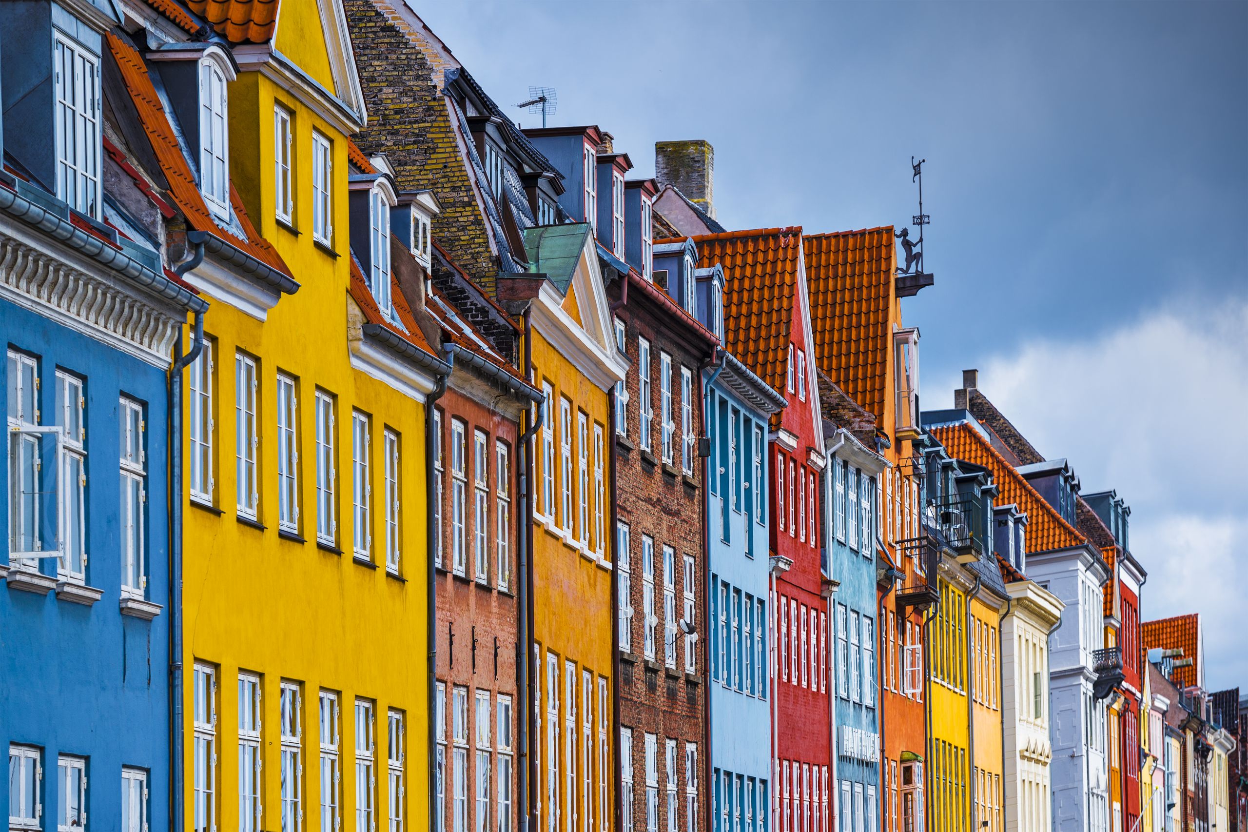 colorful buildings