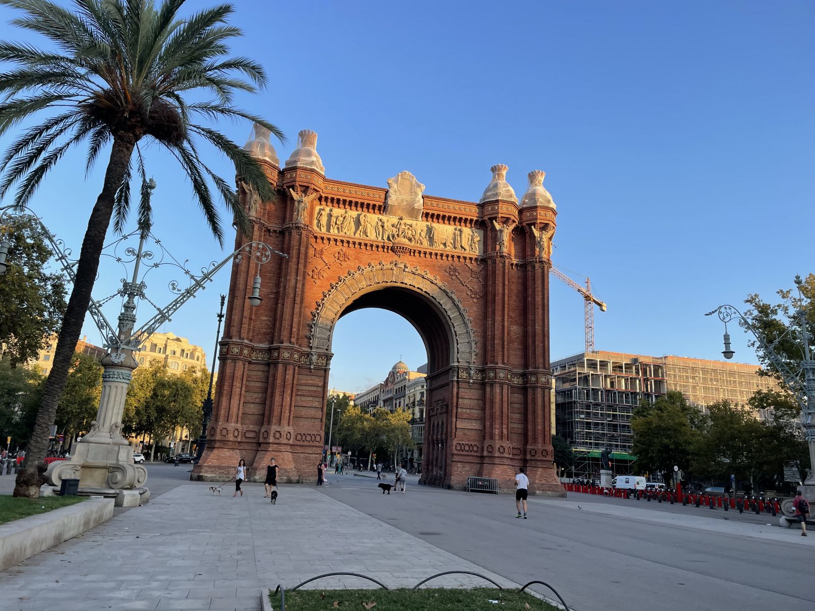 Arc de Triomf in Barcelona