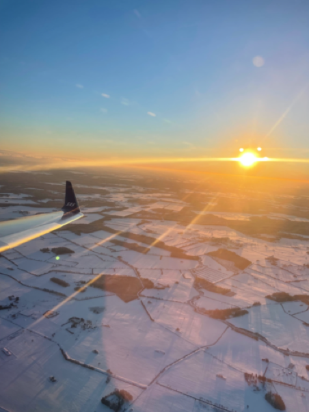 view from a plane)