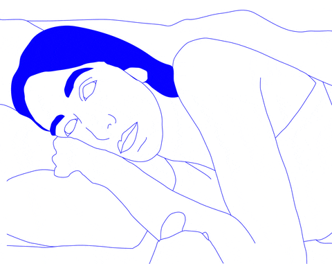 giphy illustration of woman crying